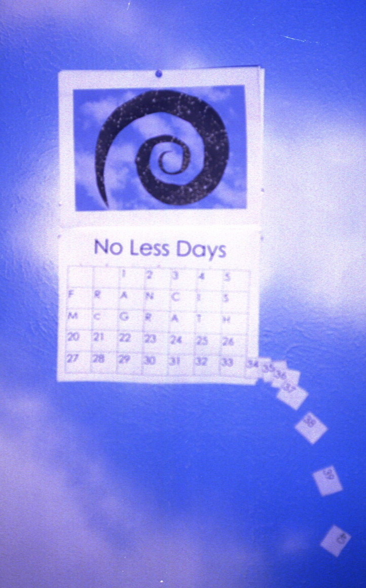 Original concept for No Less Days' cover